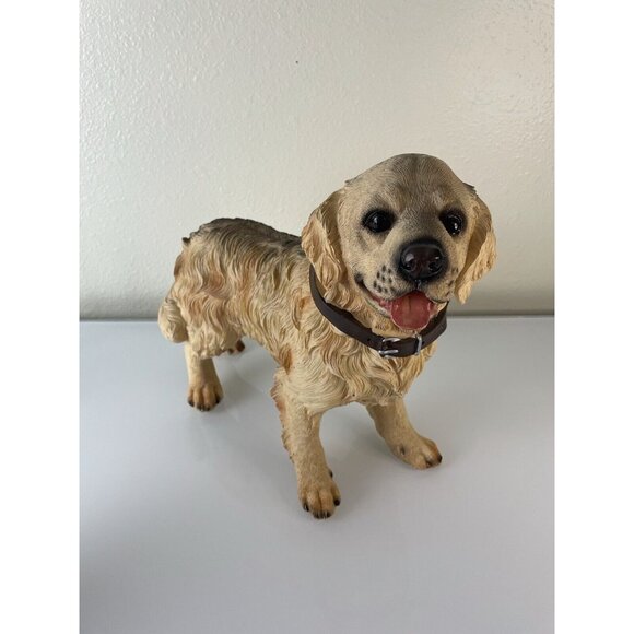 Large Dog Statue, Golden Retriever, Garden Statue, Animal Home Decor - Picture 2 of 12